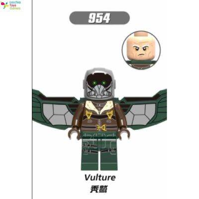 Lt【จัดส่งรวดเร็ว】เข้ากันได้กับ LEGO Minifigures เกมอเวนเจอร์สสสไปเดอร์แมนลงโทษแร้งบล็อกตัวต่อแซนแมน【cod】