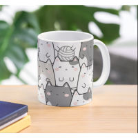 Porcelain Cup Printed Funny Cat Pictures, High-Class Gifts