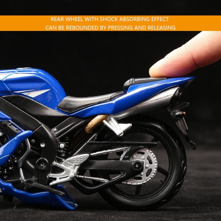maisto-โมเดลรถจักรยานยนต์-yzf-r1-2021ยามาฮ่า-คาวาซากิดูคาติเครื่องประดับคอลเลกชันโมเดลของขวัญของเล่นเด็กชาย