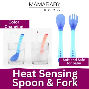 Original Munchkin White Hot Safety Heat Sensing Spoon Baby Spoon  (4pcs/pack)