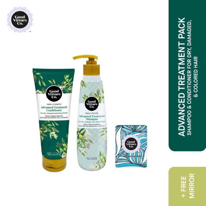 Good Virtues Co. Duo Advanced Treatment Shampoo dan Conditioner untuk