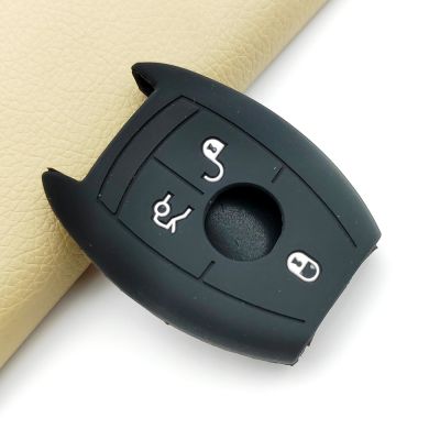 huawe Car Key Case Cover Key Bag For Mercedes Benz A B C S Class AMG GLA CLA GLC W176 W221 W204 W205 Accessories Holder Shell Keychain