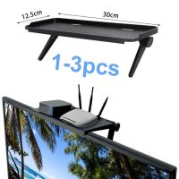 【CC】 1-3pcs TV Top Shelf Adjustable Rack Computer Desktop Display Tv Router Storage Holder Organizer