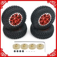 RCAWD 1.3" Beadlock Wheel Rims Tires for 1/24 Axial SCX24 AXI00001 AXI00002 upgraded part Screw Nut Drivers