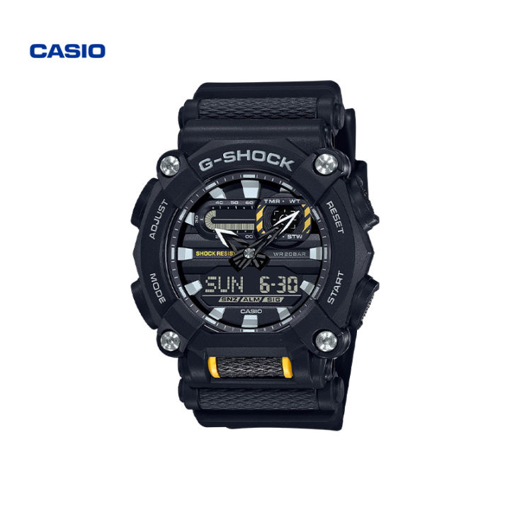 casio-ga-900โลหะแปดเหลี่ยมนาฬิกากีฬา-g-shock-casio