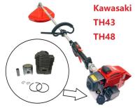 41.5mm amp; 44mm Kawasaki TH43 TH48 TH430 KBH43A KBH48 Kbl48 Engine Cylinder and Piston Kit Brushcutter Zylinder Head Aftermarket