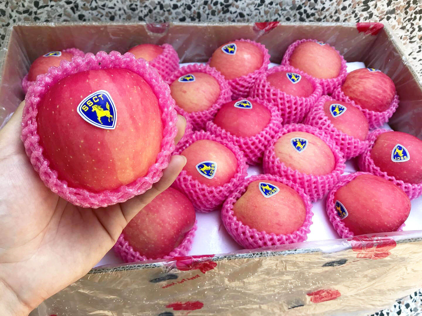 แอปเปิ้ลฟูจิ (1แพค) APPLE FUJI (CHN) ลดพิเศษ แอปเปิ้ลฟูจิจีน ผลไม้นอก