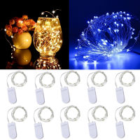 Hot 10Pcs 6Pcs ทองแดงลวด LED String ไฟวันหยุด Fairy ไฟ Garland Christmas Tree Decor งานแต่งงาน DIY Natal Navidad 2022