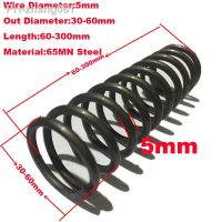 1PCS Custom Big Shock Absorbing Steel Compression Spring Return Spring Steel5mm Wire Diax30-60mm Out Diameterx60-300mm Length