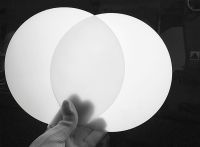 10PCS White lamp shade 150mm 170mm 40mm Flashlight diffuser Lens Diffuse astigmatism LED Filter PC Lens Scatter plate 1.4mm