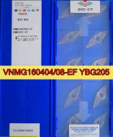 VNMG160404-EF VNMG160408-EF YBG205 10 ชิ้น/ชุด 100% ZCC CT insert YBG205 = M20-M40 Process สแตนเลสสตีลจัดส่งฟรี