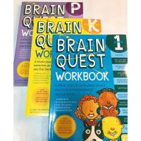 ☬In Stock BRAIN QUEST Workbook  Pre k  Grade K Grade 1 BQ☟