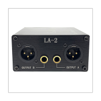 LA-2 Audio Signal Isolator 6.35 XLR Head Mixer Audio Current Acoustic Noise Filter Remover