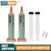 ∏✆☋ 100 Original AMTECH NC-223-ASM BGA PCB No-Clean Solder Paste Welding Advanced Oil Flux Grease 10cc Soldering Repair Tools