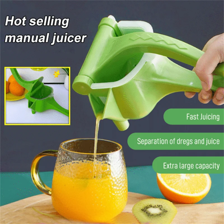 Manual Juice Squeezer Plastic Portable Hand Pressure Juicer Pomegranate ...