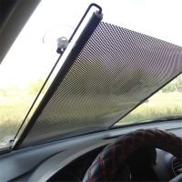 Car Sunshade Curtain Rear Side Window Front/Back Windshield Sun Block Blinks Black Cover Suction Cup Universal Cars Accessories