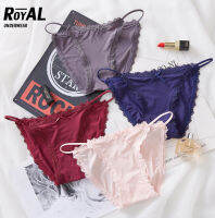 ROYAL UNDERWEAR กางเกงในเอวตำ่ sexy บิกินี่ ขอบลูกไม้ เก๋ๆ กางเกงในผู้หณิงเซ็กซี่ สไตส์ญี่ปุ่น BBA61