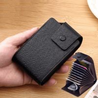 Men Credit Card Holder Leather Purse for Cards Case Wallet for Credit ID Bank Card Holder Women Cardholder and Coins Card Holders