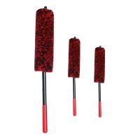 ℡◄☂ Auto Wheel Detailing Brush Wheel Rim Brush Car Rim Tire Washing car Wheel Brush for Vehicle Engine Exhaust Tips Rims