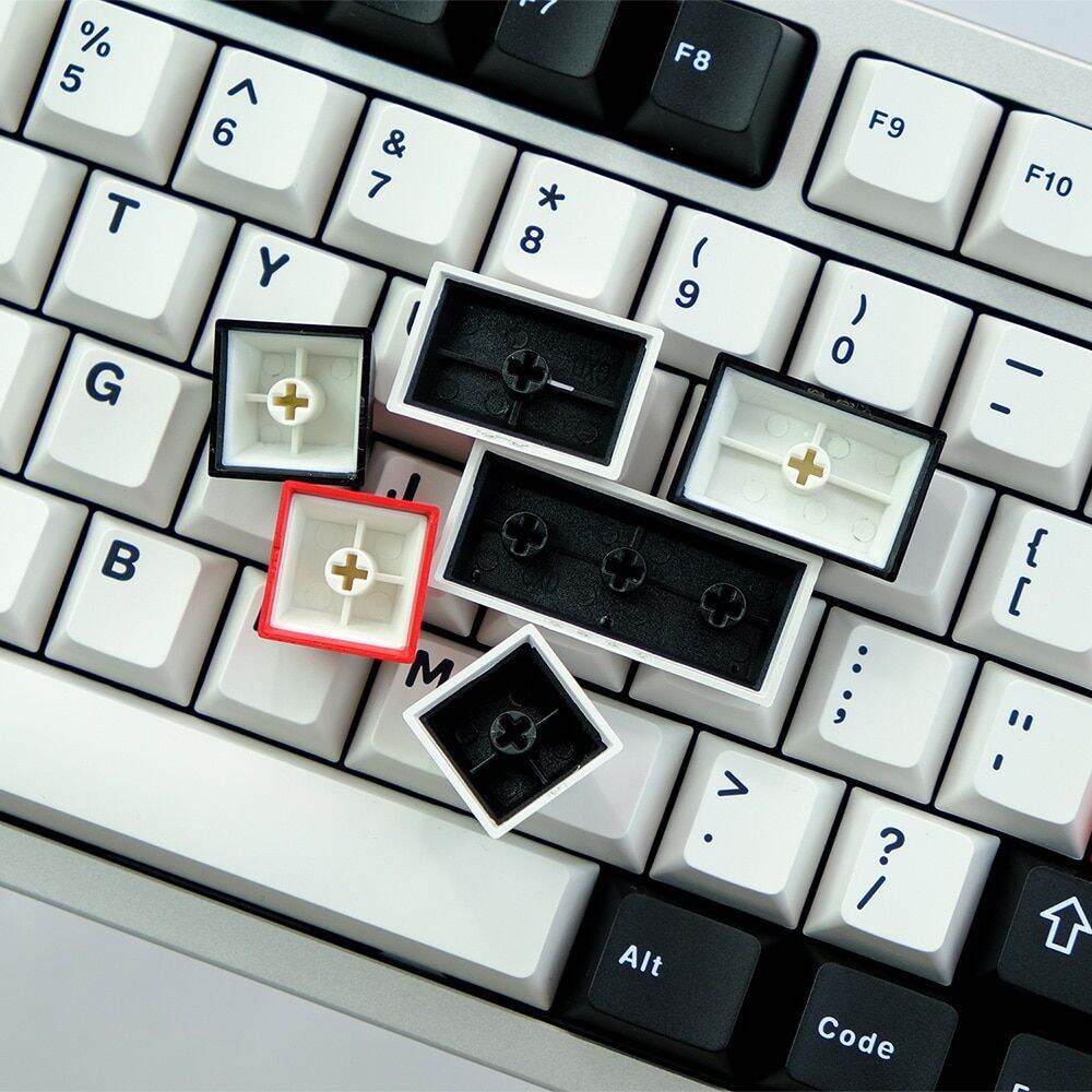 GMK Clone Bow Wob 121 Keys เชอร์รี่โปรไฟล์ยิงคู่ Keycap ภาษาอังกฤษที่ ...