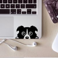 ❁❦ Computer Decal Laptop Computer Dog Stickers Dog Pattern Vinyl Removable Waterproof Laptop Computer Decoration Accessories Z916