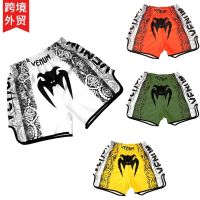 [COD] European and cross-border mens Muay Thai mixed martial arts fighting competition sports printed foreign trade