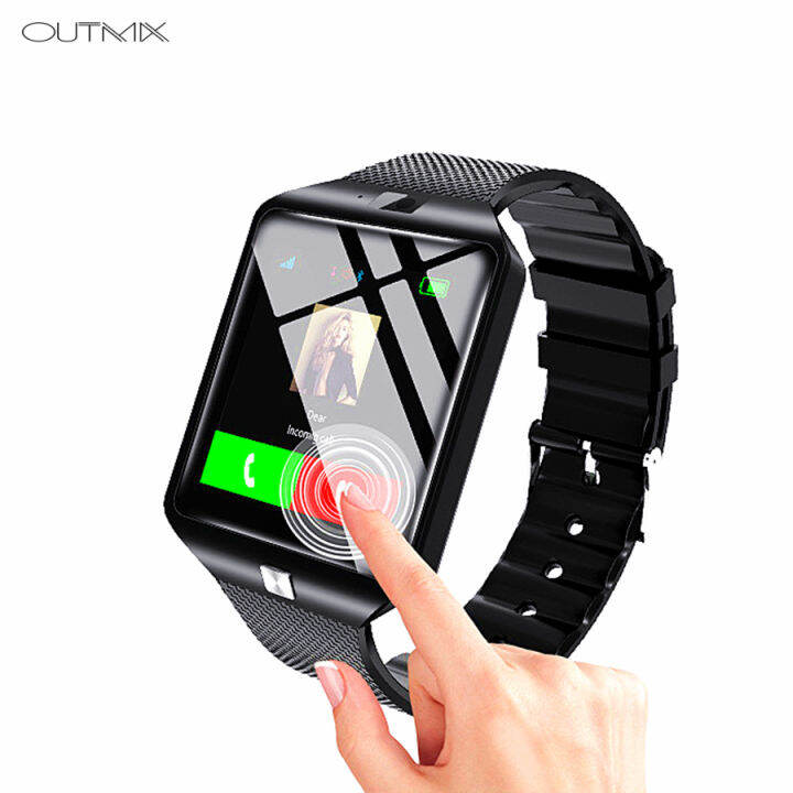 Outmix Dz09 Smartwatch Smart Watch Digital Men Watch For Apple Iphone 