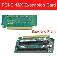 Fully Tested  PCI-E 16X Expansion Card Used Extension Graphics Adapter Converter  2U Card For E5 Two-way Server Cables