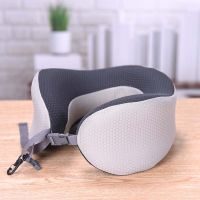 U Shaped Neck Support Headrest Cushion Travel Pillow for Sleeping Car Air Flight Inflatable Memory Foam Pillows