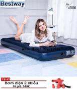 Nệm hơi Đêm bơm hơi Bestway tiện dụng 6700 - Size 1,85m x 76cm x 22cm