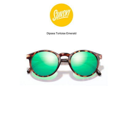 [SUNSKI] แว่นตากันแดด รักษ์โลก ดีต่อคุณ และดีต่อโลก รุ่น Dipsea สี Tortoise Emerald