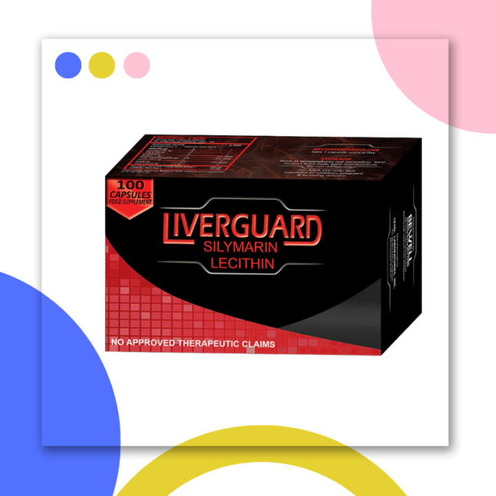 "Eat a Healthy Meal to Help your Body Heal!" 1 Box (100 Capsules) Liver