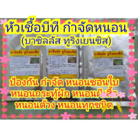 บาซิลลัส ทูริงเยนซิส (บีที, BT)ขนาด 100 กรัม ชีวภัณฑ์ปลอดสารพิษ แบคทีเรียกำจัดหนอน (ขยายเชื้อได้)