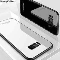 MOBILCARE For Samsung Galaxy Note8 / Samsung Galaxy Note 8 หรูหราอัลตร้าสลิมบางหรูหราต้นฉบับกรณีกระจกกระจก, ปกสำหรับ Samsung Galaxy Note 8 ซิลิโคนแข็งกลับช็อกหลักฐานก