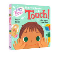 Baby love the five senses touch cute scientific five senses training babys human organ sense enlightenment popular science knowledge encyclopedia picture book picture book