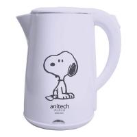 ANITECH . Peanuts Snoopy กาต้มน้ำไฟฟ้า (1500 วัตต์, 1.8 ลิตร, สีม่วง) รุ่น SNP-SK109-PU