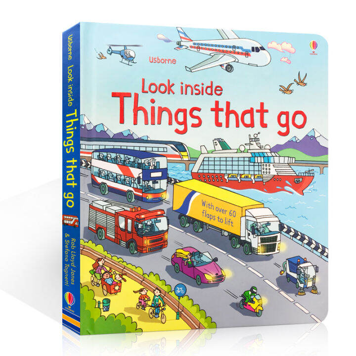 milumilu Usborne Look Inside Things That Go buku Encyclopedia of ...