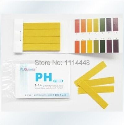 500pack/lot 80Strips/pack Litmus pH 1-14 Test Paper Testing Paper PH Test Strips for urine and vaginal Inspection Tools