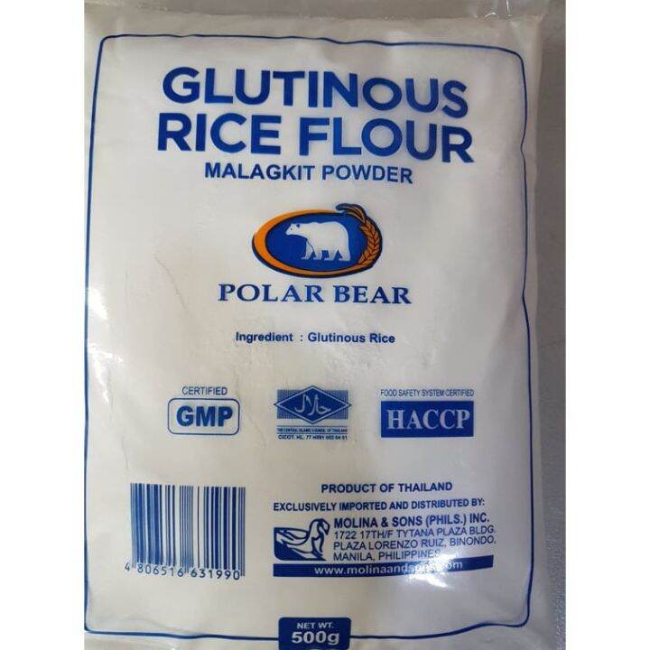 Glutinous Rice Flour Polar Bear 500g. Lazada PH