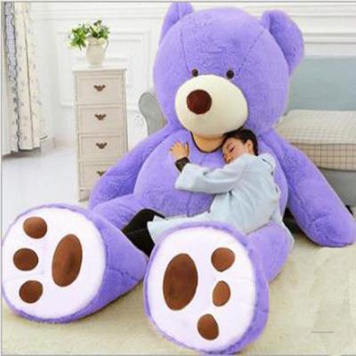 Huge Size 200cm 260cm 340cm Giant Bear Skin Huge Teddy Big Bear Comfortabling Super Quality Soft Toys for Girls