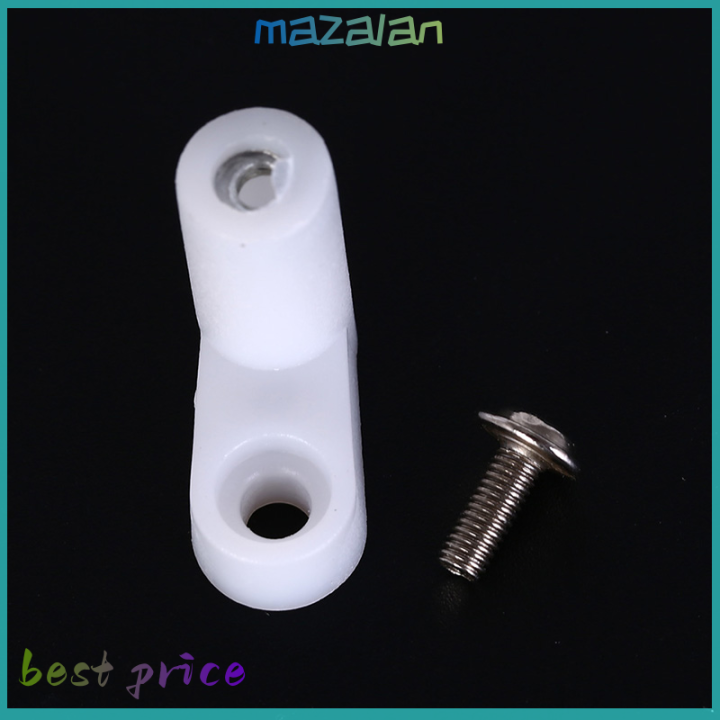 mazalan-10pcs-fixed-plastic-pcb-mounting-feet-20mm-l-ประเภทฟุตพร้อมสกรู