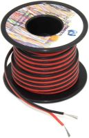 12 Awg สายสายไฟฟ้าซิลิโคน2เส้นลวดขนาน9เมตร [สีดำ4.5เมตรสีแดง4.5เมตร] เกี่ยวออกซิเจนทองแดงดีบุก