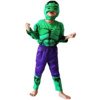 Halloween Party costumes kids The (comics) muscle model clothing,kid Role-playing clothing,Long-sleeved T-shirt size:5#-13#