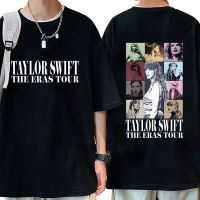 Hot Taylor The Eras Tour 2023 World Tour Tshirt Men Women T-shirts Oversized Cotton T Shirt Summer Fashion Couples Streetwear