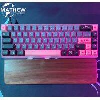 139คีย์ JTK Night Sakura Cherry Profile PBT ระเหิด Keycaps สำหรับ6164688798980104108คีย์บอร์ด Sub Legend