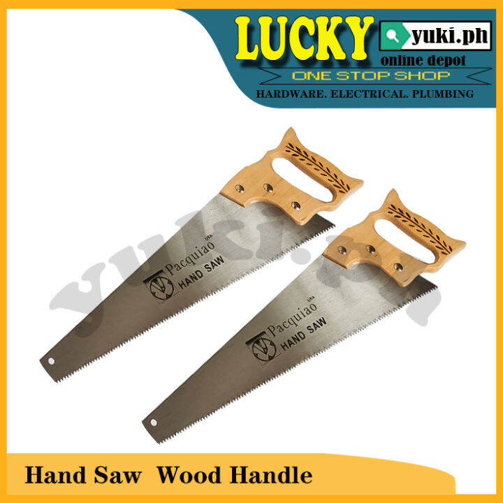 HEAVY DUTY WOOD HANDLE HANDSAW ( 18" / 20" ) Lazada PH