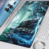 World of Warcraft Lich King Mousepad XXL Computer Desk Mats keyboard pad Laptop Natural Rubber Anti-slip Soft Desktop Mouse Pad Basic Keyboards