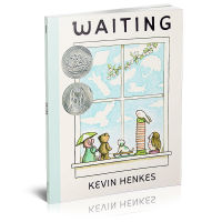 Waiting for waiting caddicks award-winning works English original picture book childrens story book good night before bed reading Susi Silver Award Kevin henks parent-child interactive young English paperback reading book