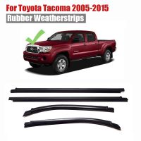 For Toyota Tacoma 2005-2015 Rubber Weatherstrip Window Glass Seal Door Belt Weather Strip Outer Molding Trim Auto Accessories