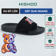 Dép quai ngang slipper Gấu Bặm Trợn cao cấp nam